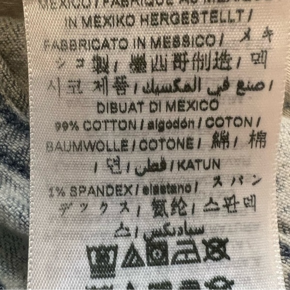 GUESS Y2K Vintage Crop Wide Leg Distressed Acid Wash Jeans, Size 30. - Picture 8 of 8